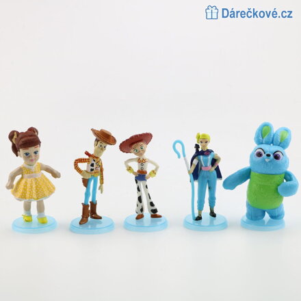 Figurky z pohádky Toy Story 4, vel. 5-8cm, 9 ks Figurky z pohádky Toy Story 4, vel. 5-8cm, 9 ks