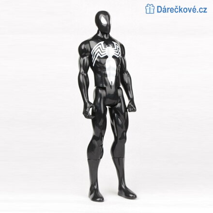 Pohyblivá figurka černý Spiderman 30cm