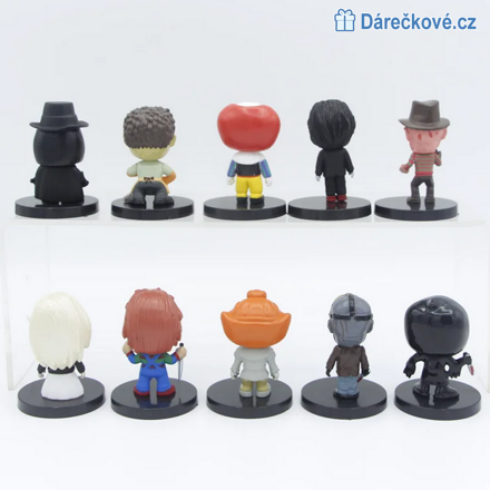 Figurky z hororu Chucky (Dětská hra), 10ks