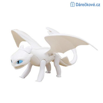 Figurka z filmu Jak vycvičit draka Light Fury / Bezzubka