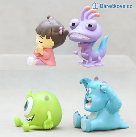 Figurky Příšerek s.r.o. 4 kusů (Monsters University)
