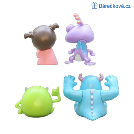Figurky Příšerek s.r.o. 4 kusů (Monsters University)