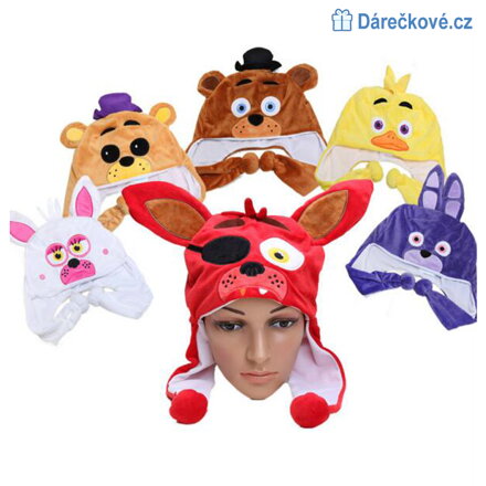  Stylová čepice ze hry Five Nights at Freddy's