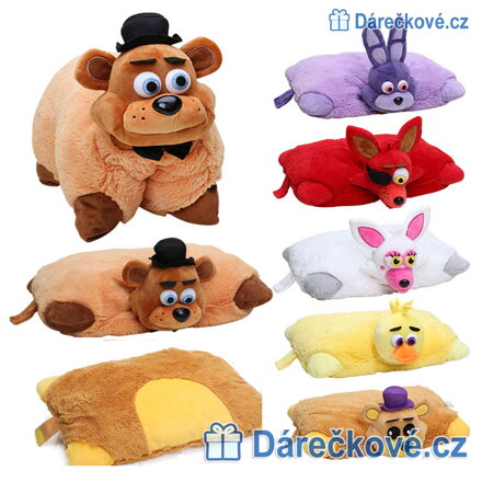 Skládací polštář ze hry Five Nights at Freddy's, 43x30cm