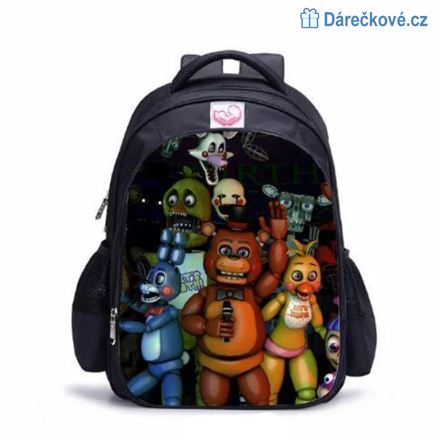 Dětský školní batoh na zip Five Nights at Freddy's, typ 5