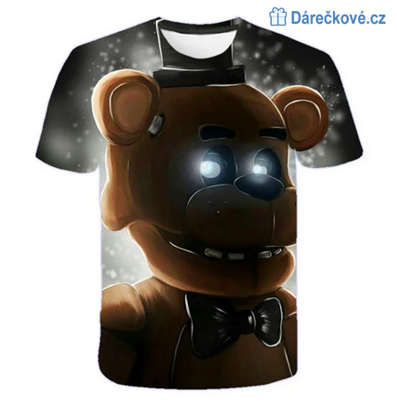 Tričko z oblíbené hry Five Nights at Freddy's - typ 6