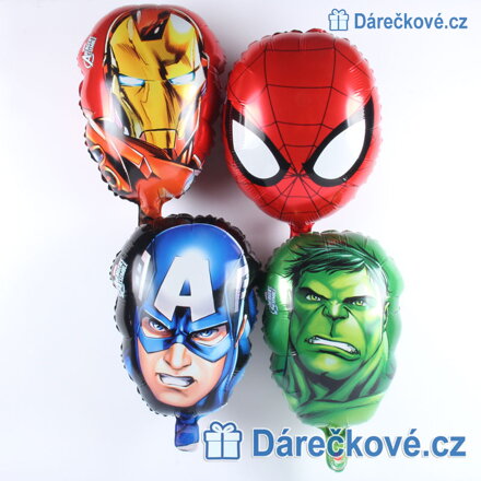 Foliové balónky Avengers, 4ks