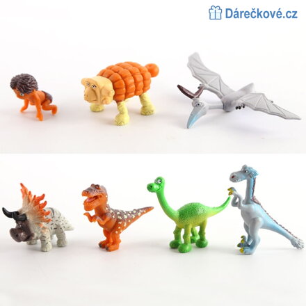 Akční figurky Hodný dinosaurus 7ks