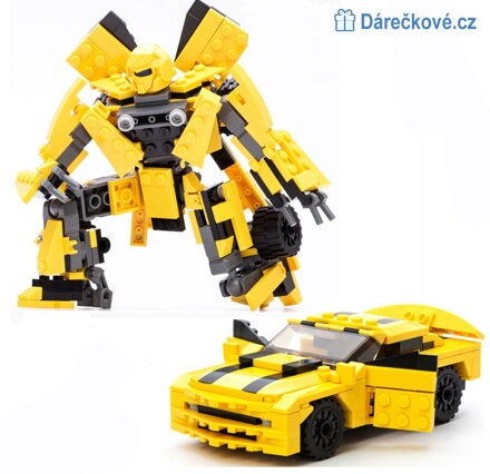 Transformers Bumblebee, 221 dílků, kompatibilní s Lego