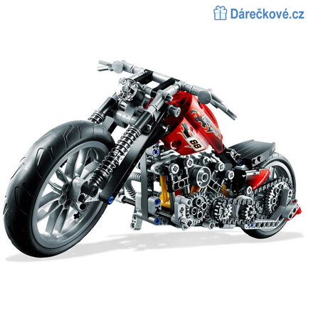 Motorcycle technic Harley-Davidson, 378 dílků 
