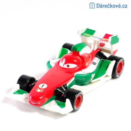 Francesco Bernoulli F1 - kovové autíčko 1:55, Disney Pixar Cars (auta)