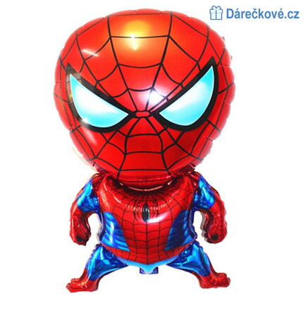 Foliový balón Spiderman, vel. 80x47cm