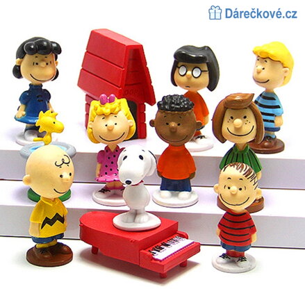 Figurky z filmu Charlie Brown, 12ks