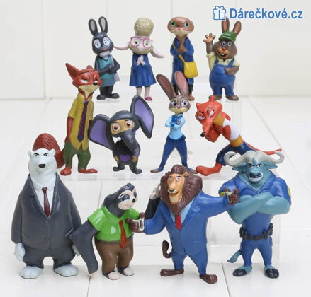 Zootropolis sada figurek, 12 kusů