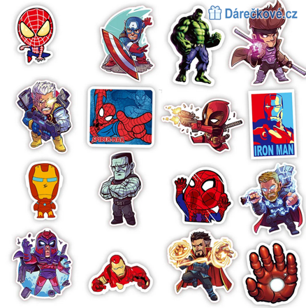 Samolepky 100 ks Marvel (Avengers)