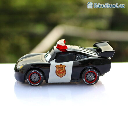 Policejní McQueen - kovové autíčko 1:55, Disney Pixar Cars Policejní McQueen - kovové autíčko 1:55, Disney Pixar Cars