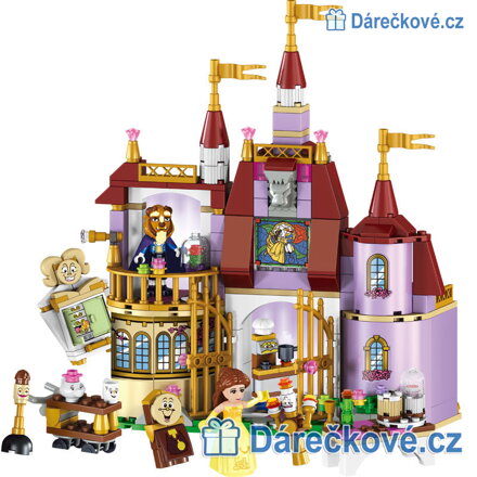 Začarovaný zámek Princezny Belle, 379 dílků, kompatibilní s Lego