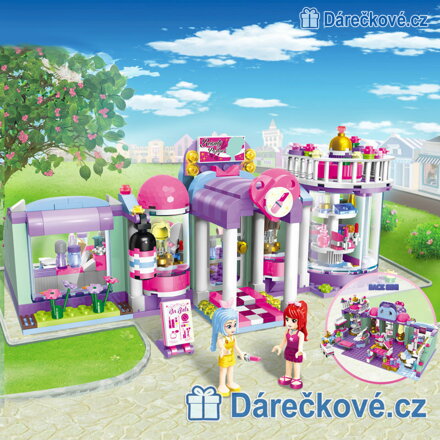Kosmetický salón, 485 dílků (stavebnice typu Lego)