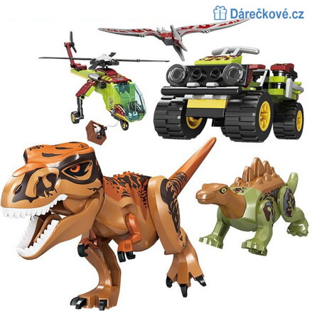 Jurský park – útěk dinosaura, 319 dílků (stavebnice typu Lego)
