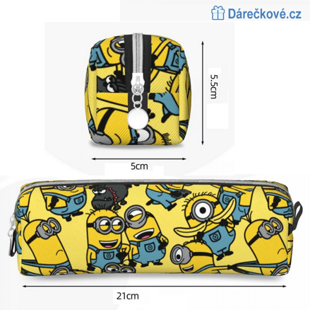 Penál s motovem Mimoňi