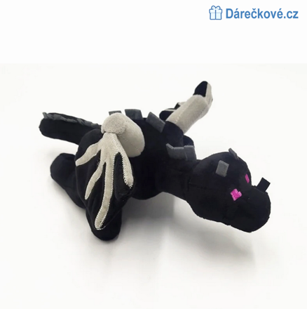 Minecraft plyšový velký drak, vel. 30cm 