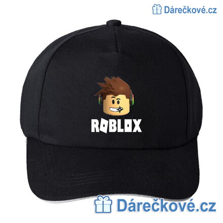 Dětská kšiltovka ze hry Roblox - černá