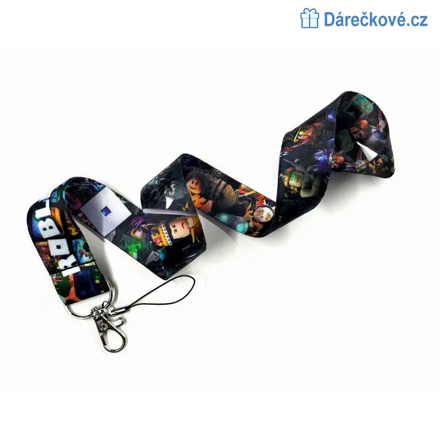 Roblox šňůrka na krk / klíčenka 