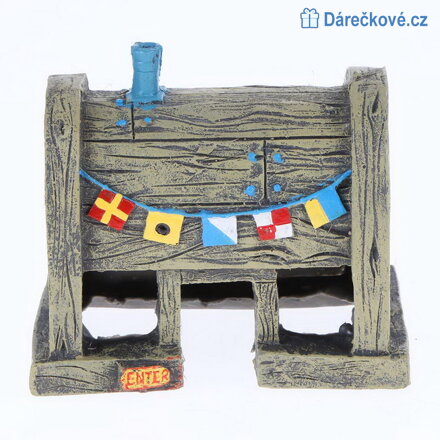 Restaurace Křupavý Krab, domeček na hraní nebo do akvária (Spongebob) Restaurace Křupavý Krab, domeček na hraní nebo do akvária (Spongebob)