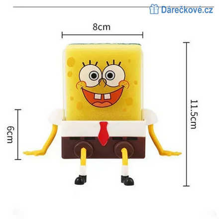 Držák na houbičku na nádobí Spongebob