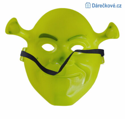 Karnevalová plastová maska Shrek Karnevalová plastová maska Shrek