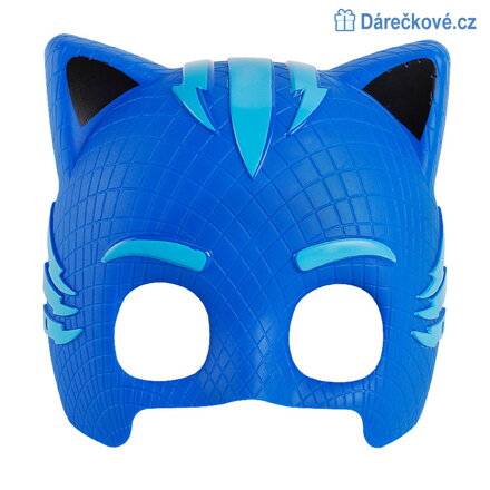 Plastová maska z pohádky PJ Masks (Pyžamasky), 3 barvy Plastová maska z pohádky PJ Masks (Pyžamasky), 3 barvy