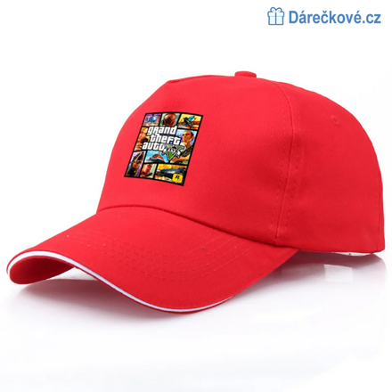 Kšiltovka / čepice ze hry GTA 5, více barev