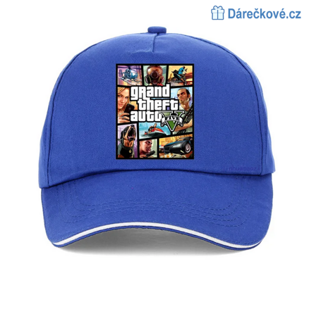 Kšiltovka / čepice ze hry GTA 5, více barev