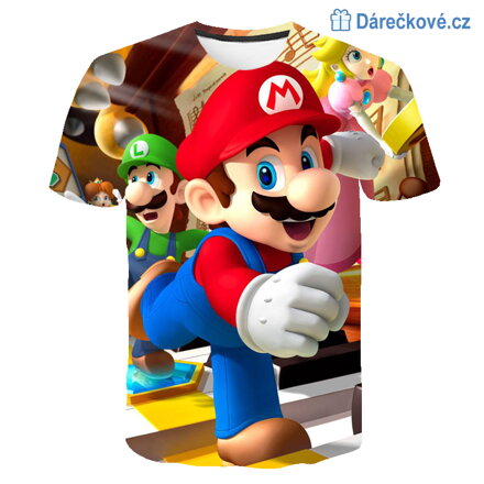 Dětské tričko Super Mario, typ 2