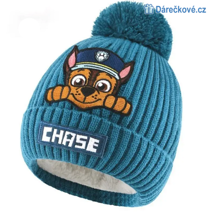 Zimní pletená čepice Tlapková patrola (Paw Patrol)