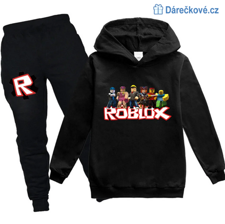 Mikina a tepláky z oblíbené počítačové hry Roblox