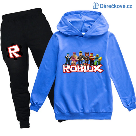 Mikina a tepláky z oblíbené počítačové hry Roblox