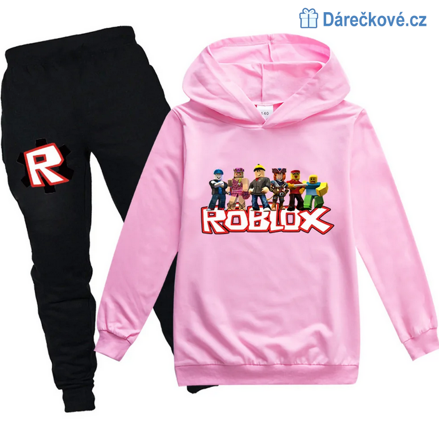 Mikina a tepláky z oblíbené počítačové hry Roblox