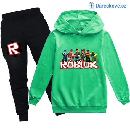 Mikina a tepláky z oblíbené počítačové hry Roblox
