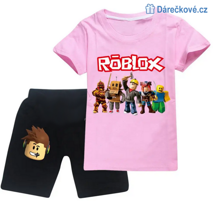 Dětské tričko a kraťasy Roblox , více barev