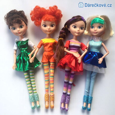 Panenky Fairy Patrol, vel.25cm, set 4 kusů Panenky Fairy Patrol, vel.25cm, set 4 kusů