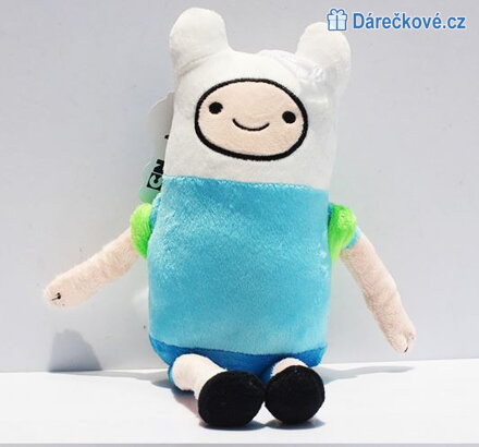 Plyšové hračky z pohádky Čas na dobrodružství (Finn, Jake..)