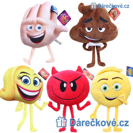 Plyšový smajlíci z pohádky Emoji ve filmu / The Emoji Movie