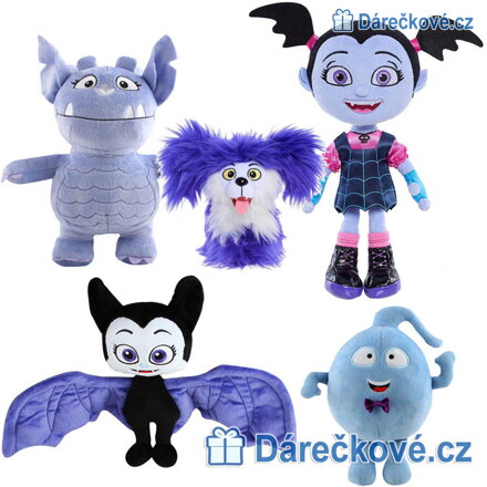 Plyšové hračky ze seriálu Vampirina