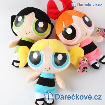 Plyšová panenka Powerpuff Girls, 20cm