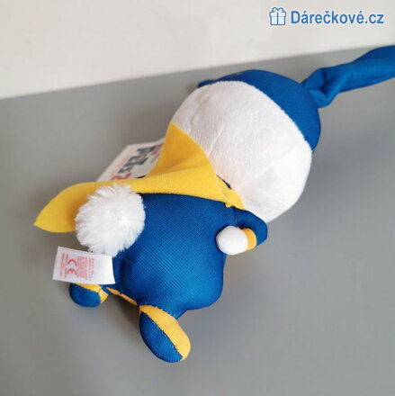 Tajný život mazlíčků – Modrý plyšový Snížek (Snowball), Velikost: 18 cm