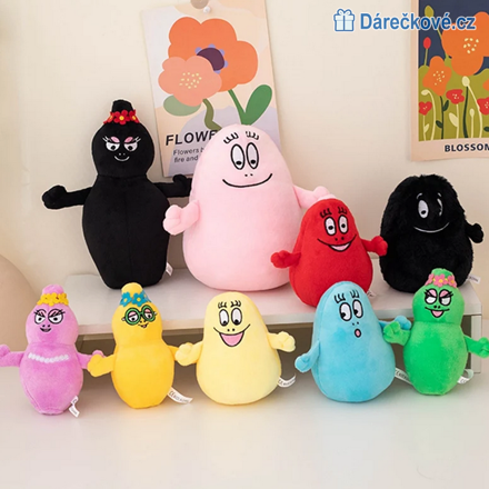 plyšáci ze seriálu Barbapapa a jeho rodinka