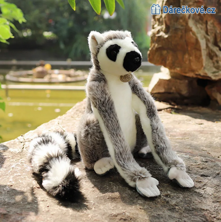 Plyšový Lemur, 28cm