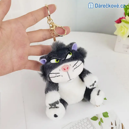 Přívěšek plyšový Lucifer Cat, ve.15cm