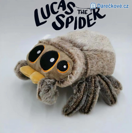 Plyšový pavouk Lucas Spider, 15cm